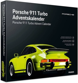 Model Porsche 911 Turbo kalendarz adwentowy