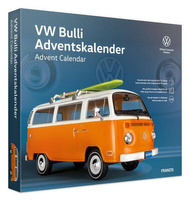 Model VW Bulli T1 - pomoarańczowo/biały kalendarz advetowy